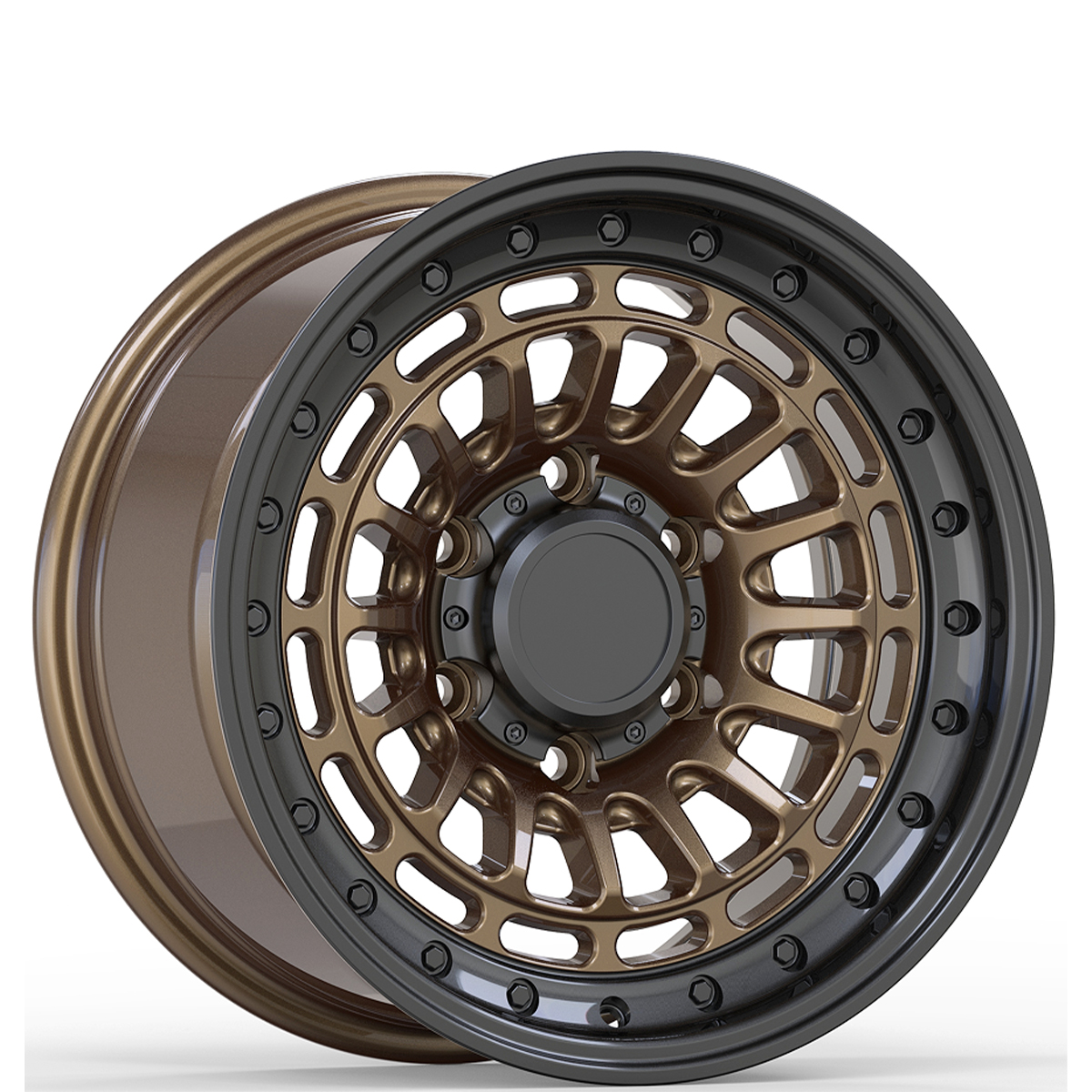 Forged 17X9 Bronze off-Road Wheels with 6X139.7 Bolt Pattern